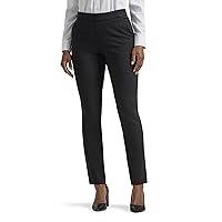 Lee Women's Petite Ultra Lux Comfort Any Wear Slim Ankle Pant
