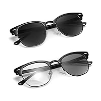 Semi Rimless Polarized Sunglasses Men Photochromic Sun Glasses Women Unisex TY201903