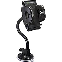 Bracketron Universal Grip-iT Rotating Car Windshield Phone Mount for Car Home and Office Hands Free Cradle Grip Table Desk Nightstand Cellphone Holder