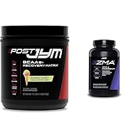 JYM Supplement Science Post-Workout Recovery Drink with ZMA Capsules, 30 Servings