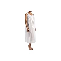 LA CERA Womens Cotton Nightgown Summer Nightgowns for Women 100% Cotton Chemise