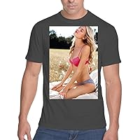 Martha Hunt - Men's Soft & Comfortable T-Shirt SFI #G477712