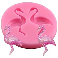 Flamingo Silicone Mold Cupcake Decoration Tool Jelly Candy Chocolate Mold