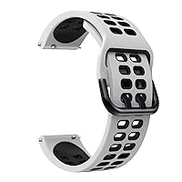 22mm Silicone Correa Wrist Band for COROS APEX Pro/APEX 46mm Straps Watchband for Polar Vantage M2/ Grit X Pro Bracelet Watch Band (Color : Color C, Size : for APEX Pro)