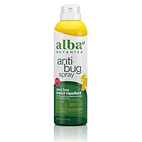 Alba Botanica Anti-Bug Spray, Deet Free Insect Repellent, 4 Oz