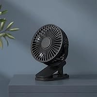 TurboForce Air Circulator Fan, Floor Fan, Portable Clip On Fan Battery Operated