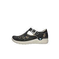 Comfort Mary Janes Smiley - 40210 Anthracite Suede