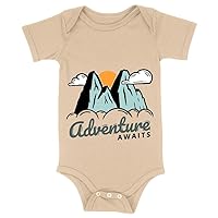 Adventure Awaits Baby Onesie - Gifts for Adventure Fans - Adventure Fan Apparel