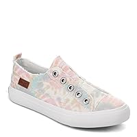 Blowfish Malibu Play - Sneakers for Women - Pieced Textile Upper - Lightly Cushioned Footbed - Rubber Outsole Babydoll Tie-Dye 9.5 M