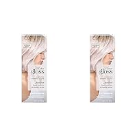 Le Color Gloss One Step In-Shower Toning Hair Gloss for Bleached Hair, Neutralizes Brass, Conditions & Boosts Shine, Platinum Pearl, 4 Ounce (Pack of 2)