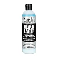 Randy's Black Label Glass, Metal, Ceramic Cleaner, 12 fl. oz.