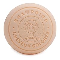 Label Provence - French Shampoo Bar Made With Organic Donkey Milk - For Coloured Hair - 110g
