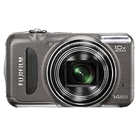 Fujifilm FinePix T200 14 MP Digital Camera with 10x Optical Zoom (Gunmetal)