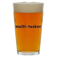 Multi-Tusker - Beer 16oz Pint Glass Cup