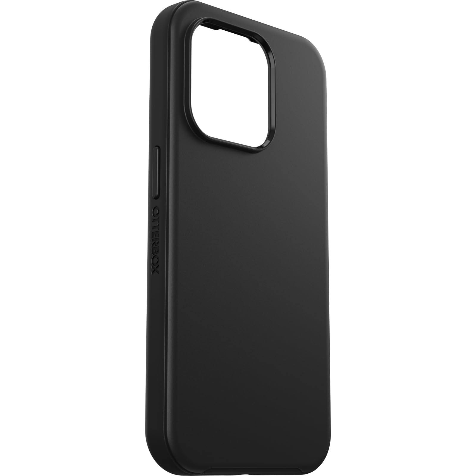 OtterBox iPhone 15 Pro (Only) Symmetry Series Case - BLACK, snaps to MagSafe, ultra-sleek, raised edges protect camera & screen