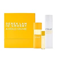 Derek Lam 10 Crosby - A Hold On Me - 3 Pc Gift Set - 3.4 Oz Oz Eau De Parfum, 0.3 Travel Spray, And 8 Oz Fragrance Mist - Bright, Exotic Scent For Women - Crisp Pimento Berry And Sweet Tiger Lily