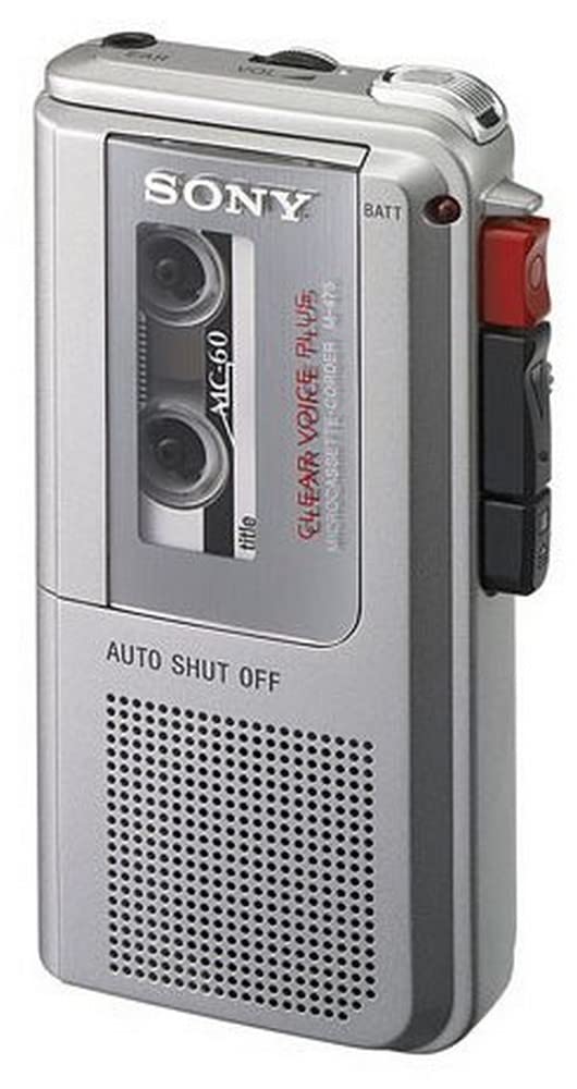 Sony M-475 Microcassette Voice Recorder