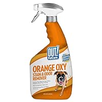 OUT! PetCare Orange Oxy Stain & Odor Remover | Oxy Clean Pet Stain and Odor Eliminator | 32 oz