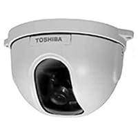 Toshiba IK-DF03A-3.6 Analog Mini-dome Camera, 480 TV Lines, 3.6mm Lens, IP65