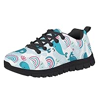 Children's Tennis Shoes Boys' and Girls' Breathable Running Shoes Fashion Comfortable Sneakers Easy to Wear Walking Shoes Winter Sports