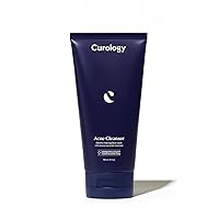 Curology Acne Cleanser, Gentle Clearing Face Wash, Benzoyl Peroxide Treatment for Acne Prone Skin, Milky Gel Texture, Fragrance Free, 5.07 fl oz (Pack of 1)