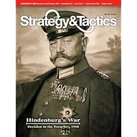 DG: Strategy & Tactics Magazine #288, with Hindenburg's War, Decision in The Trenches, 1918, Board Game