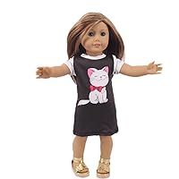 One animal T-shirt sweater 18 inch American doll girl toy and 43cm doll clothing (excluding dolls and other products) (b468)