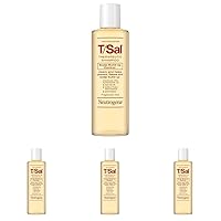Neutrogena T/Sal Therapeutic Shampoo for Scalp Build-Up Control with Salicylic Acid, Scalp Treatment for Dandruff, Scalp Psoriasis & Seborrheic Dermatitis Relief, 4.5 fl. oz (Pack of 4)