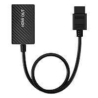 TNP N64 HDMI Adapter for Gamecube Adapter HDMI Converter Link Cable Compatible with Nintendo N64, SNES, and SFC Game Consoles for HD TVs, Monitors, and Projectors