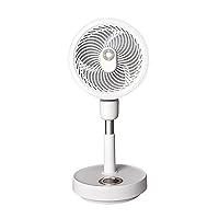 7.6'' Oscillating Fan Remote Control 4-speed 120° Desk Fan USB Rechargeable Air Circulator Fan 10000mAh For Gym Workout Air Circulator Fan