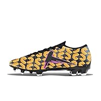 Mens Soccer Cleats Unisex Soccer Shoes Training Firm Ground Football Boots Turf Outdoor Waterproof Football Boots Athletic Lightweight Breathable Sneaker