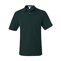 Jerzees Mens 50/50 Jersey Pocket Polo with SpotShield 436P -FOREST GREEN XL