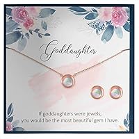 Goddaughter Gifts Idea, Goddaughter Necklace, Baptism Gift, Goddaughter Birthday Gift, Goddaughter Wedding Gift, from Godmother