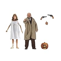 Halloween 2 - Dr. Loomis and Laurie Strode (1981) 8” Clothed Action Figure 2 pack