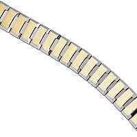 Tungsten Yellow Tone Mens Polished Link Bracelet 13mm 8.5 Inch Jewelry Gifts for Men