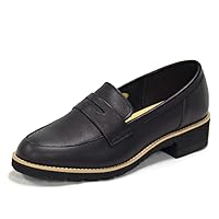 Recipe RP-309 Genuine Leather Coin Loafer, Made in Japan, Natural Shoes, Manish Women's Shoes