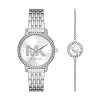 Michael Kors MK1055SET Women's Watch, silver, MK1055SET