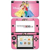 Princess Ariel Jasmine Belle Snow White Sleeping Beauty Game Skin compatible with The 3DS XL Console