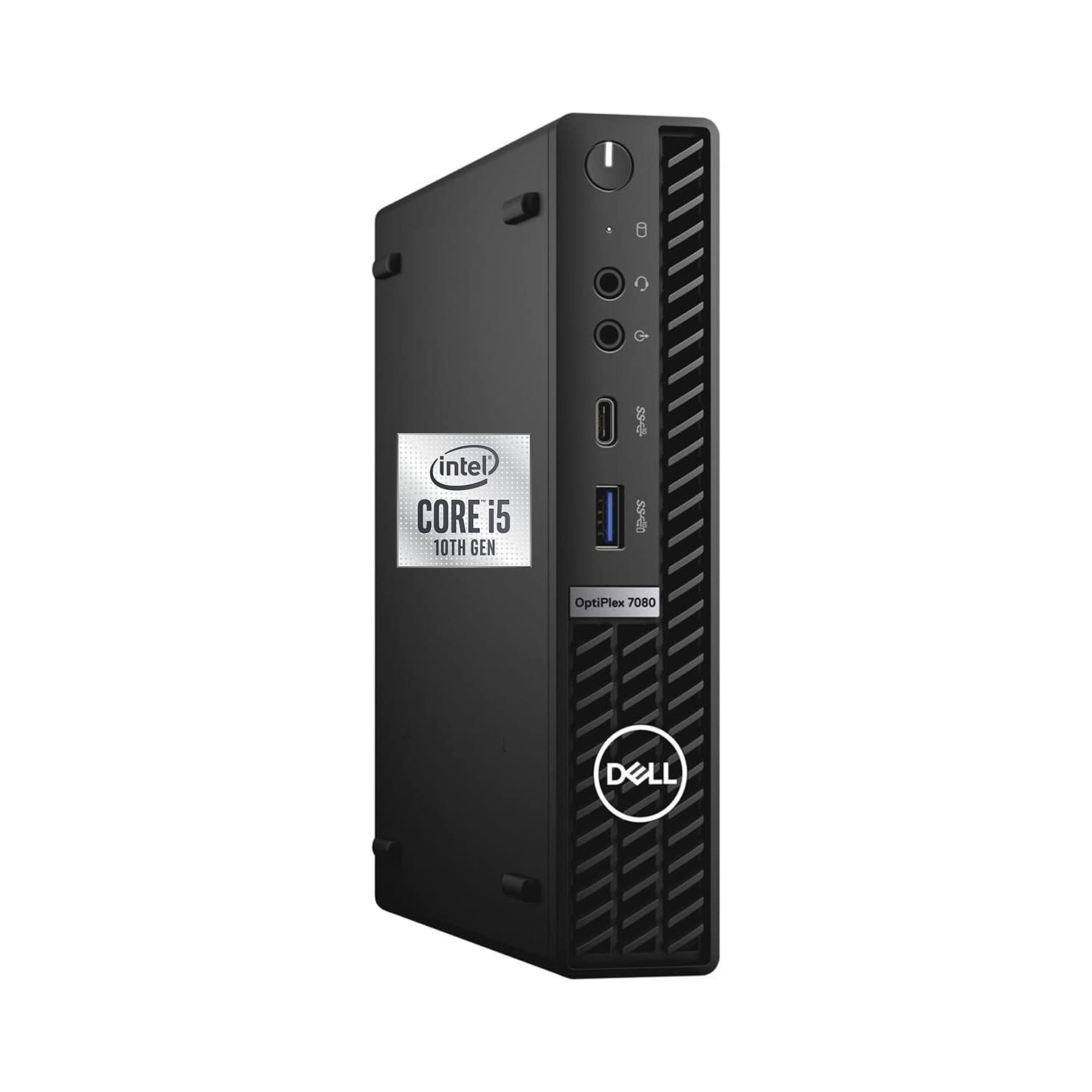 Dell OptiPlex 7000 Series 7080 Micro Form Factor Mini Business Desktop, Intel Core i5-10500T Processor, 16GB RAM, 512GB SSD, RJ-45, DisplayPort, Type-C, Wi-Fi 6, Windows 11 Pro