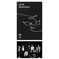 Extra BTS 6 Photocards+1 Double-Sided Photocard+Logo Sticker F Version Big Hit Entertainment BTS Love Yourself Answer Album CD+Poster+Photobook+Photocard+Mini Book+Sticker Pack+ 