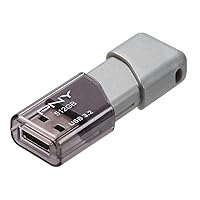 PNY 512GB Turbo Attaché 3 USB 3.2 Flash Drive – 100MB/s, Silver