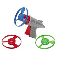 Schylling Brand Classic Lunar Launcher - Retro Flying Toy - Three Disks and Launcher - Ages 6 and Up