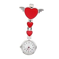 VALICLUD Pocket Watch Clip on Watch for Nurses Pin Watch Watch Retractable Fob Watch Relojes para Mujeres Chest
