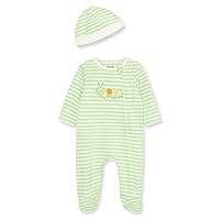 Little Me baby-boys Footie and Hat
