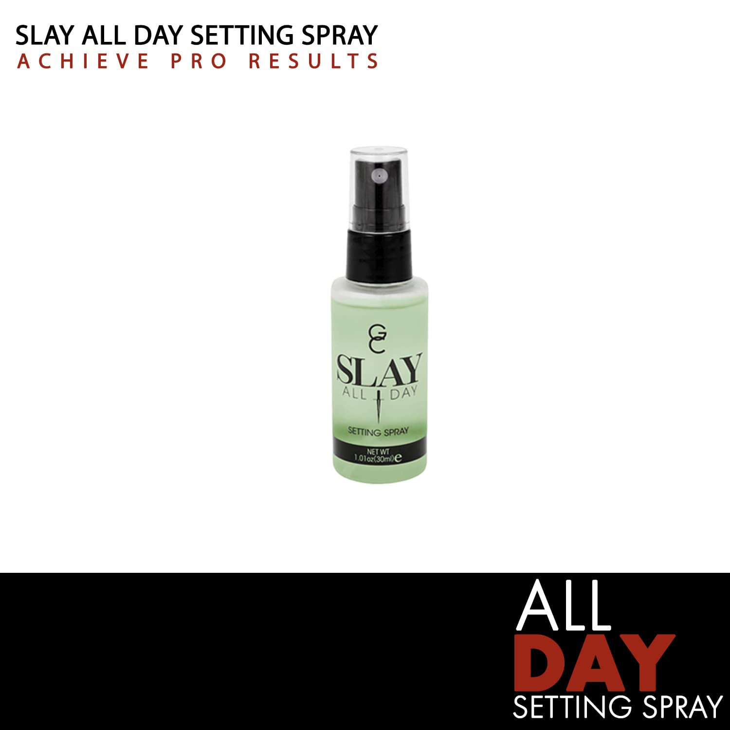 Gerard Cosmetics Slay All Day Setting Spray Mini - Controls Oil To Increase Makeup Longevity - Maintains Optimal Hydration - Prevents Makeup from Settling in Pores - Mint Chocolate Chip - 3.38 oz