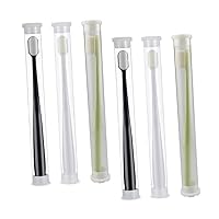 6pcs Nano Toothbrush for Pregnant Women Bulk Travel Tooth Brush Micro- Toothbrush Flossing Toothbrush Japanese Tools Soft Fur Pregnant Woman Abs Highlight Handle Oral Care