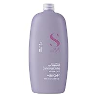 Semi Di Lino Smoothing Sulfate Free Shampoo - Anti Frizz Hair Care & Cleansing Shampoo to Revitalize Dry Hair & Restore Shine