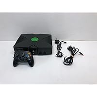 Microsoft Original Xbox Console with Controller, Power Supply, and AV Cable,Black