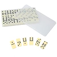 28pcs/set Dominoes Set,Wooden Blocks Dominoes Toys Intellectual Game Toys Educational Toys for Kids Set Interesting Learning Board Game Kids Gift Tile Game