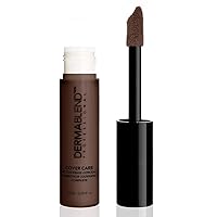 Cover Care Concealer, Full Coverage Concealer Makeup and Corrector for Under Eye Dark Circles, Acne and Blemishes, 24-Hr Hydration, Matte Finish, XL Applicator